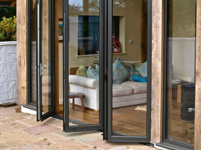 Stylish and Elegant Aluminium Bifold Doors
