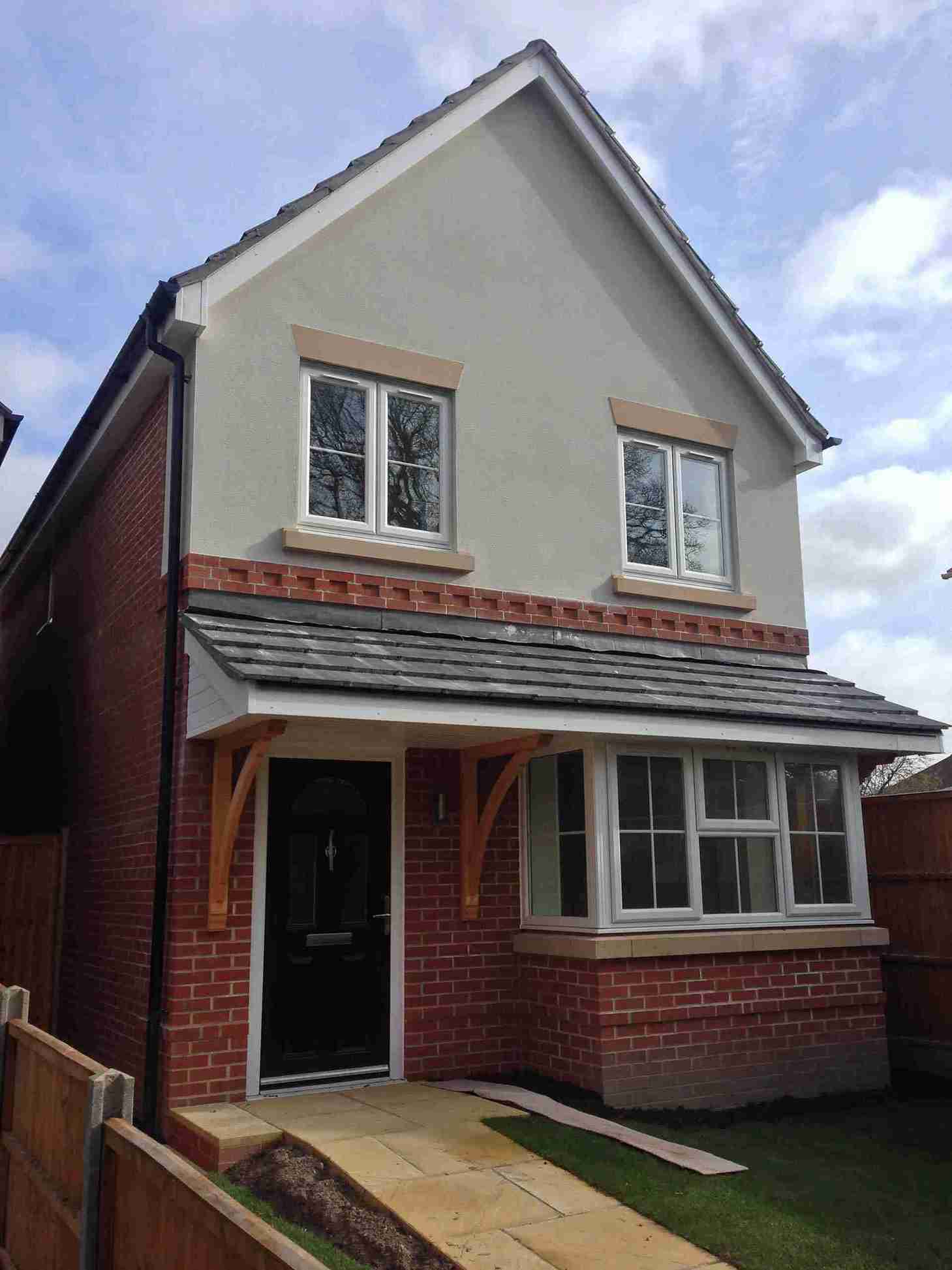 white French windows in West Sussex